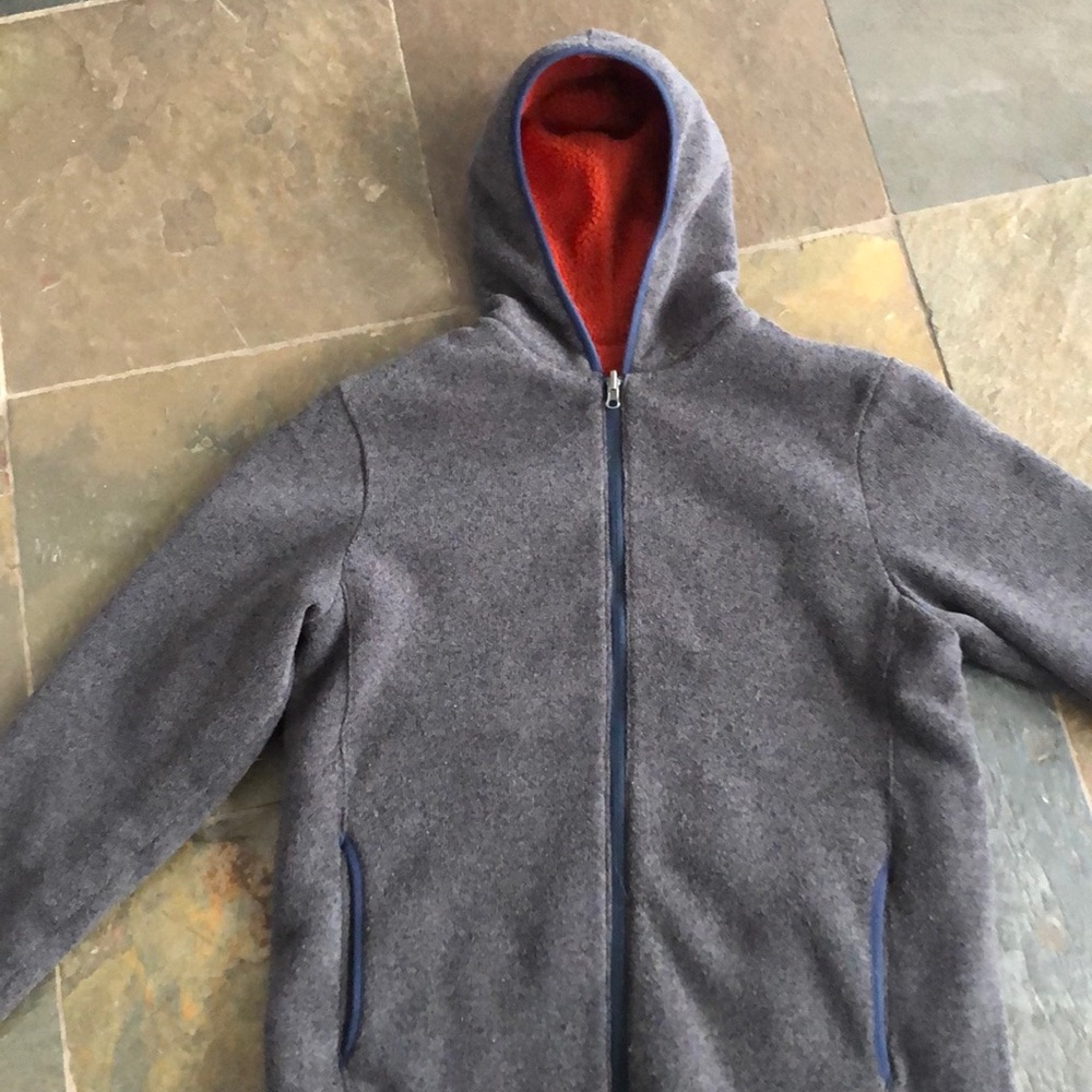 Reversible North Face Fleece Hoodie